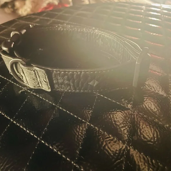 MCM Visetos designer dog collar 11 to 18 inches - Picture 3 of 6